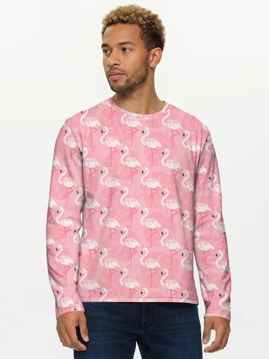 Men's cotton long sleeve shirt