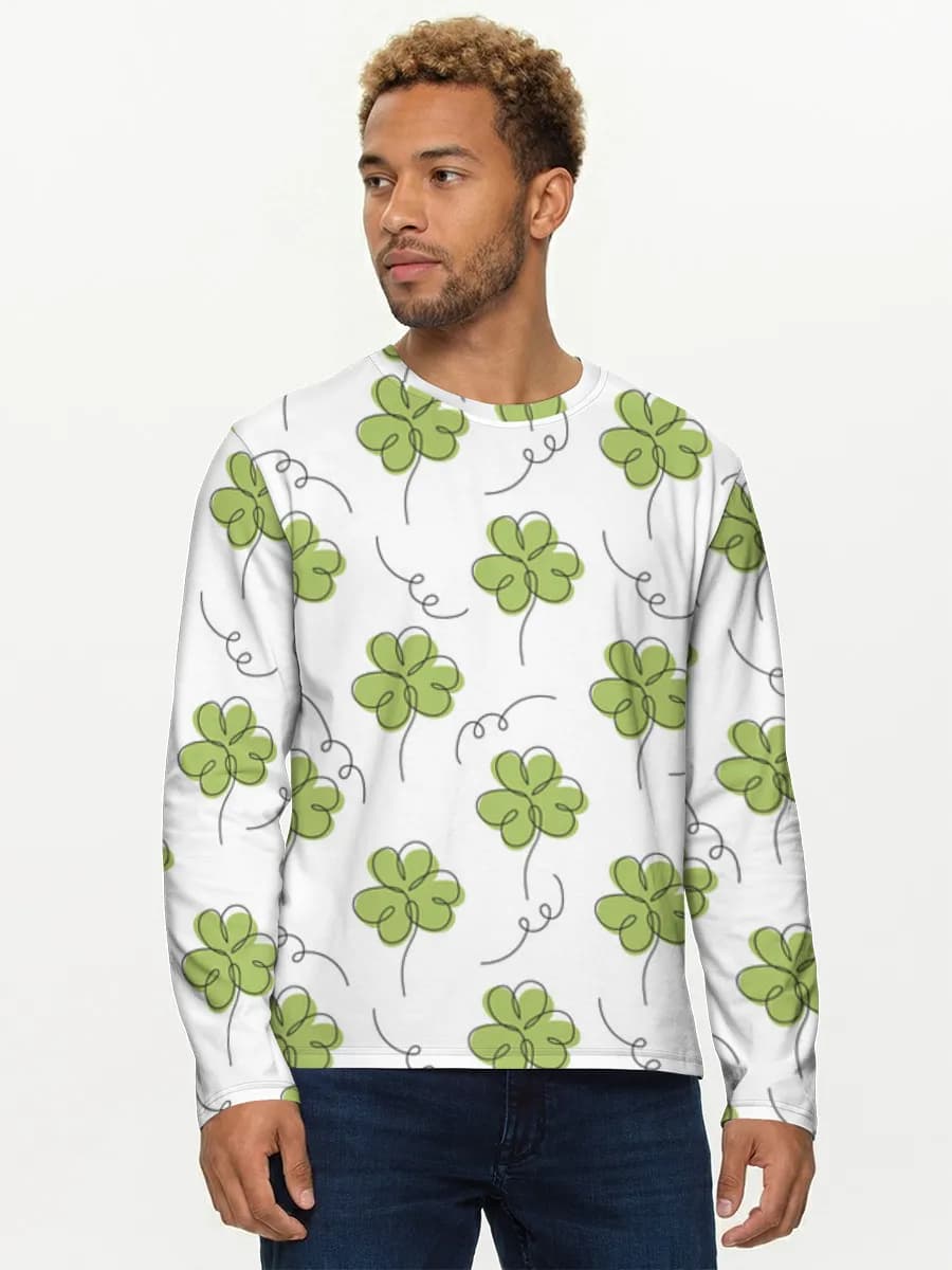 Lucky Shamrock Clover Doodles