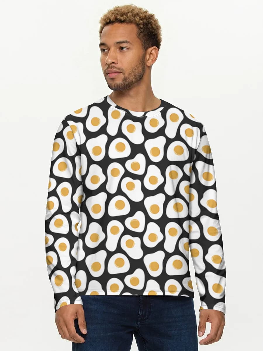 Men's cotton long sleeve shirt