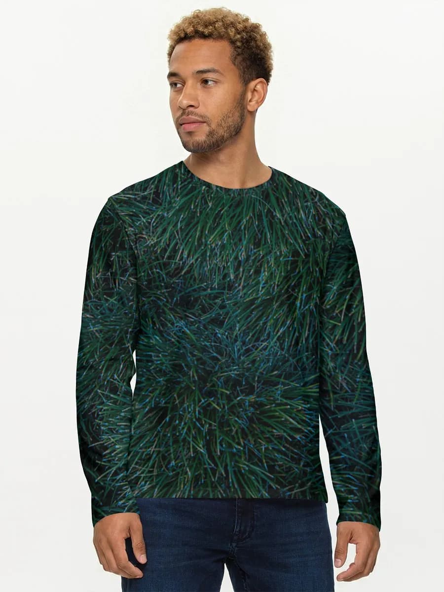 Men's cotton long sleeve shirt