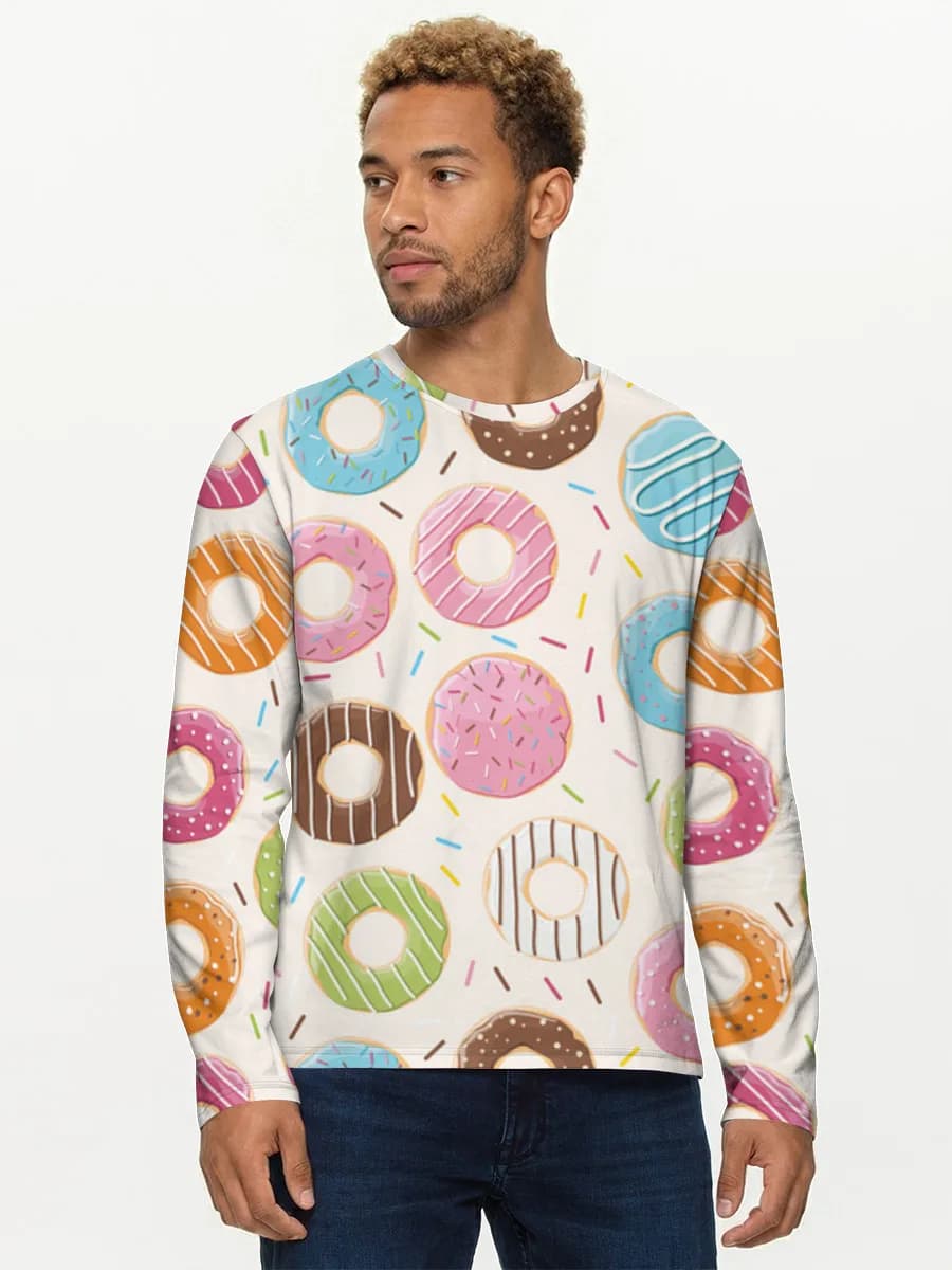Men's cotton long sleeve shirt