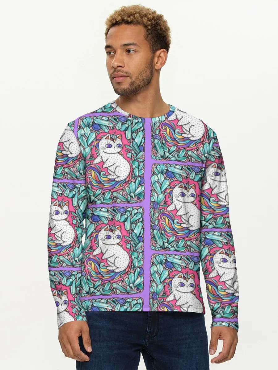 Men's cotton long sleeve shirt