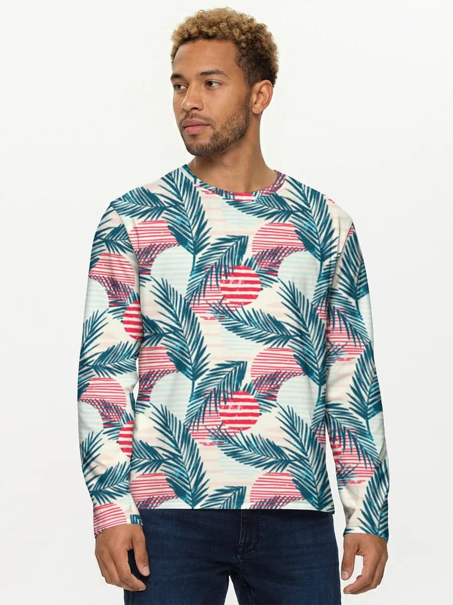 Men's cotton long sleeve shirt