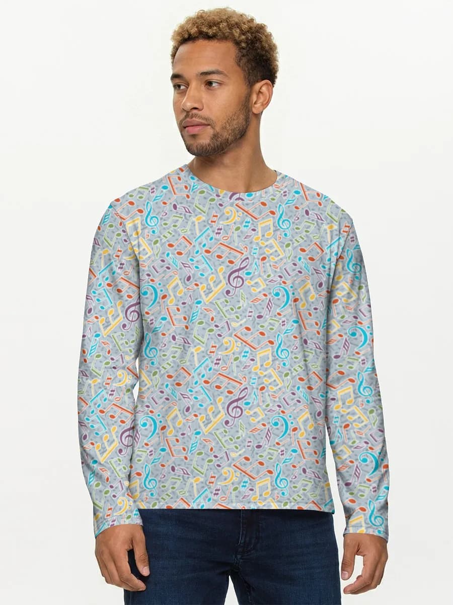 Men's cotton long sleeve shirt