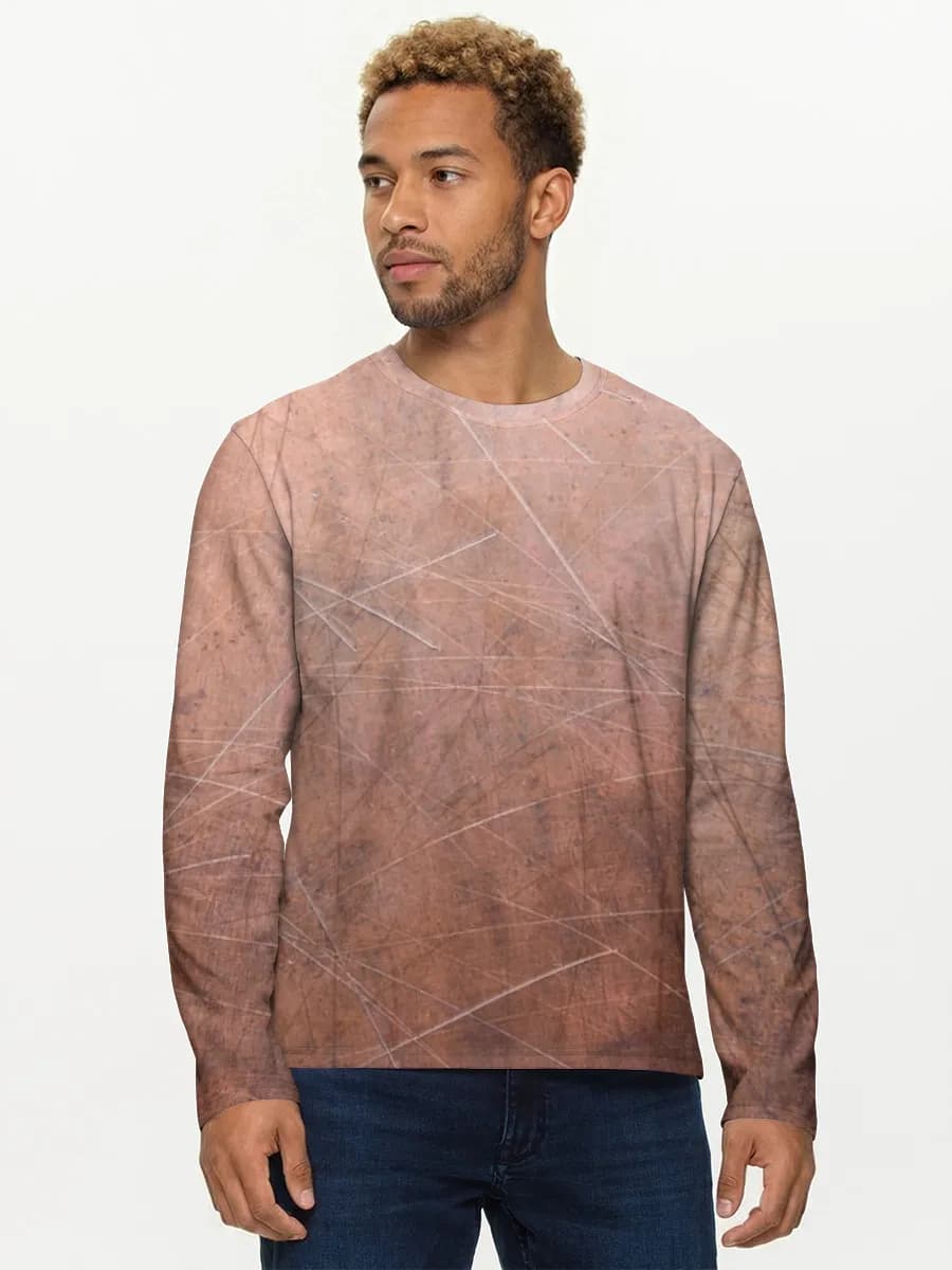 Scratched Copper Grunge Texture