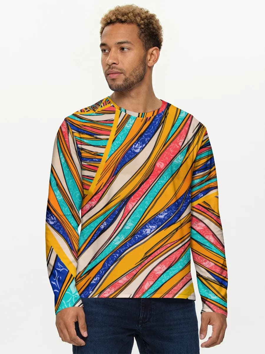 Men's cotton long sleeve shirt
