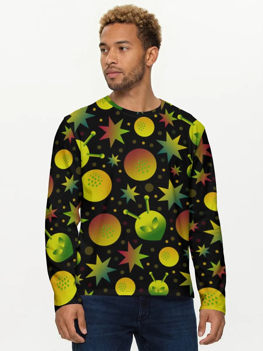 Men's cotton long sleeve shirt