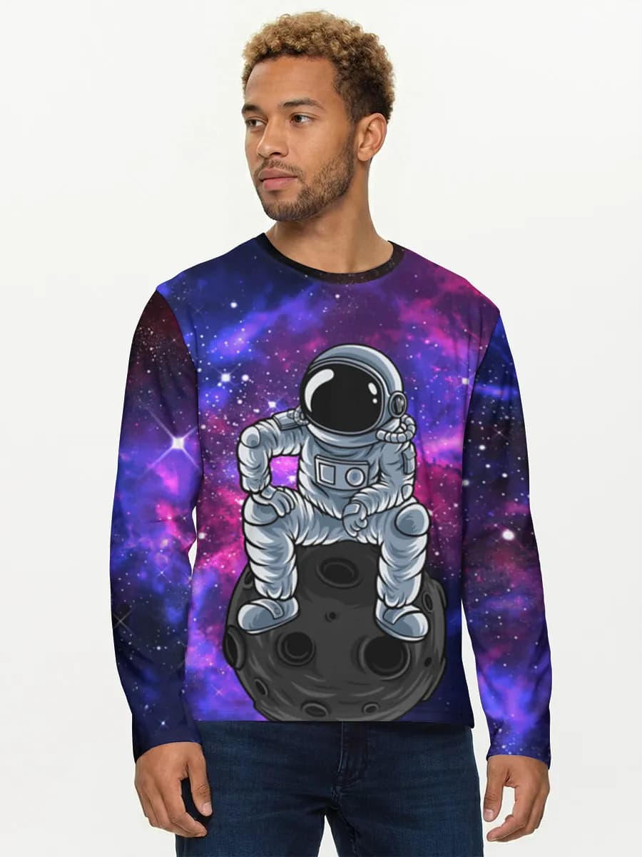 Men's cotton long sleeve shirt