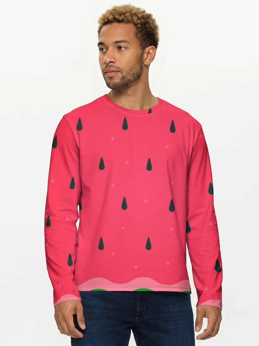 Men's cotton long sleeve shirt