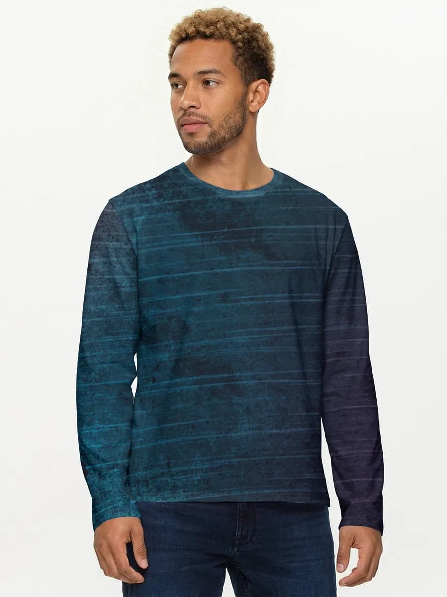 Men's cotton long sleeve shirt