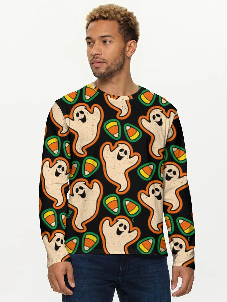 Men's cotton long sleeve shirt