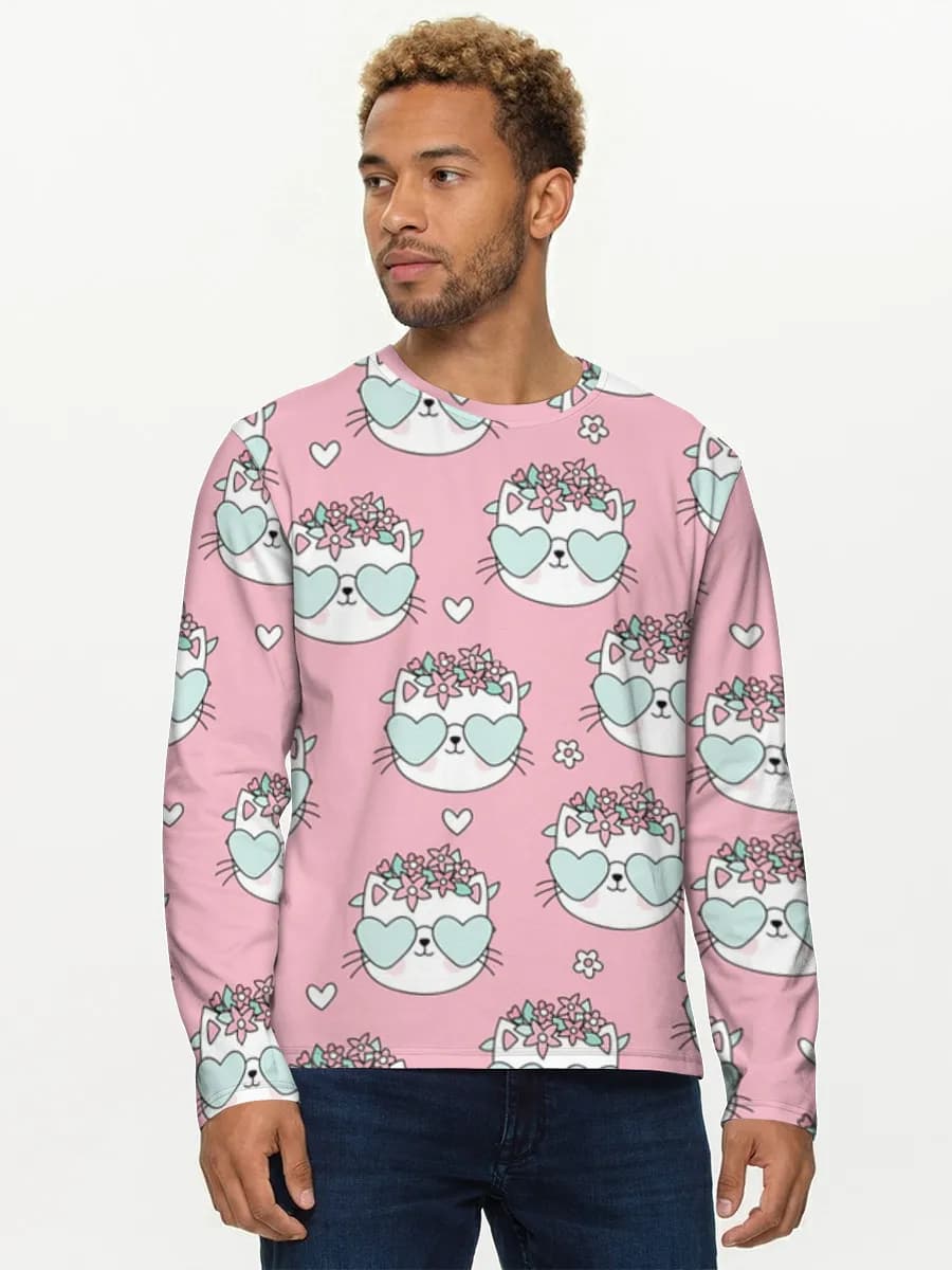 Kawaii Cats With Heart Shades
