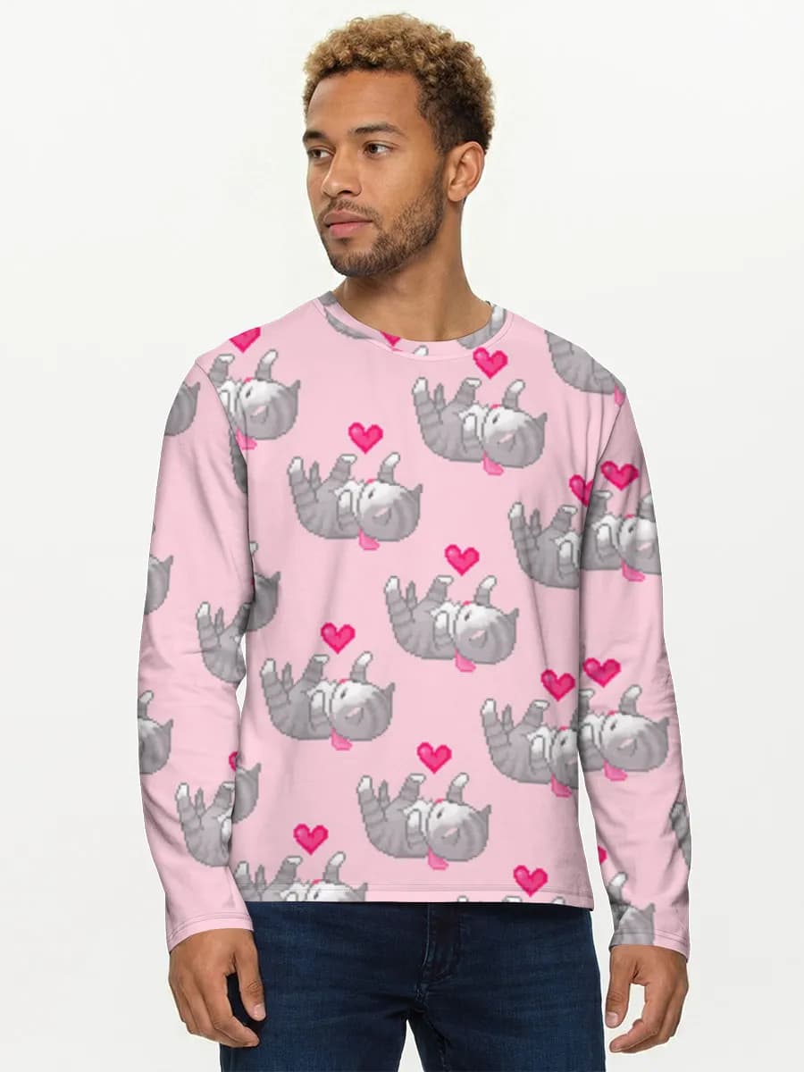 Pixel Cat In Love