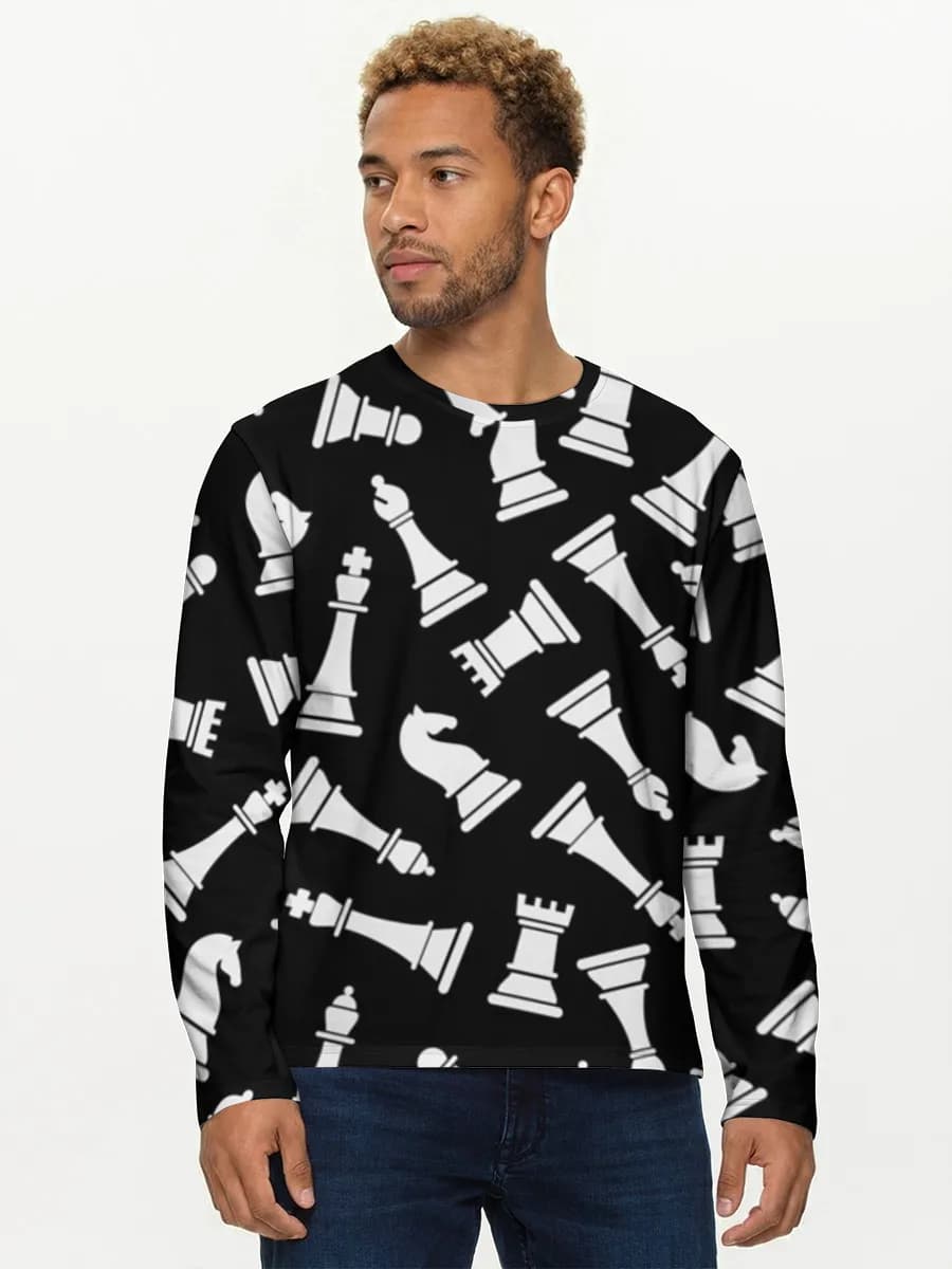 Men's cotton long sleeve shirt