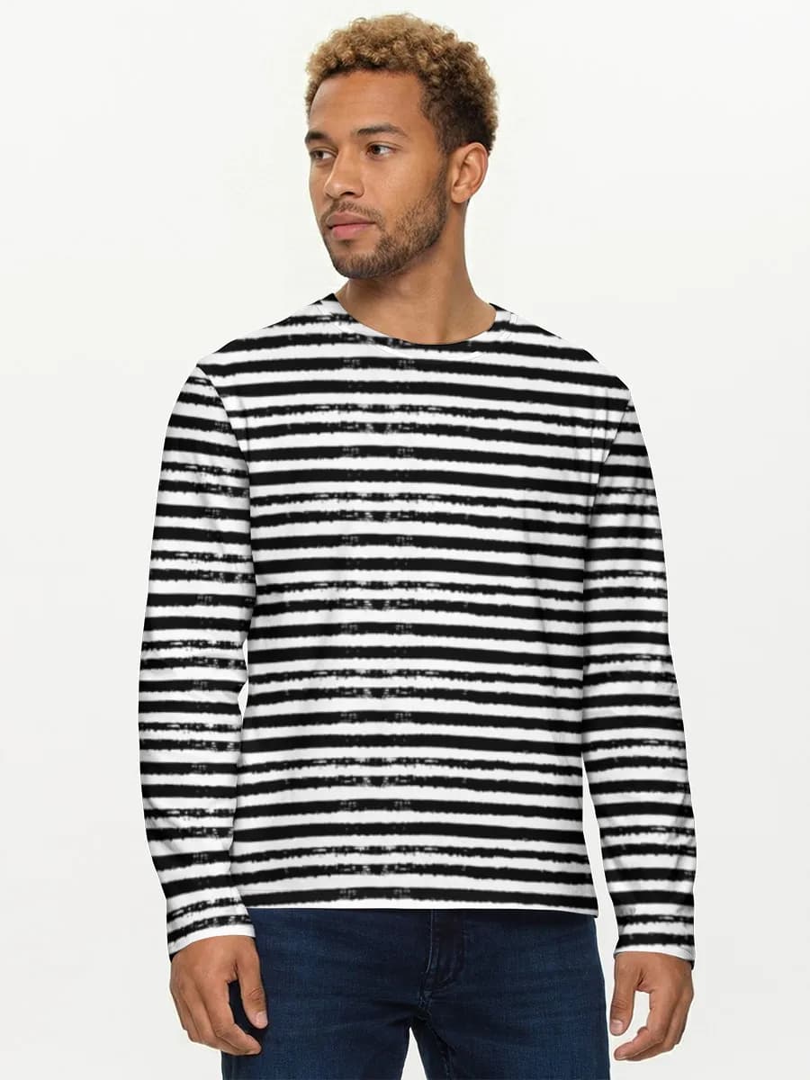 Men's cotton long sleeve shirt