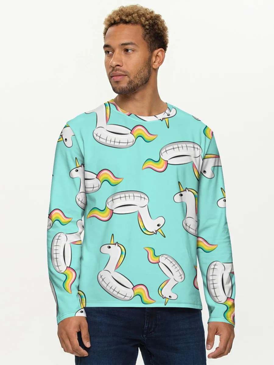 Men's cotton long sleeve shirt