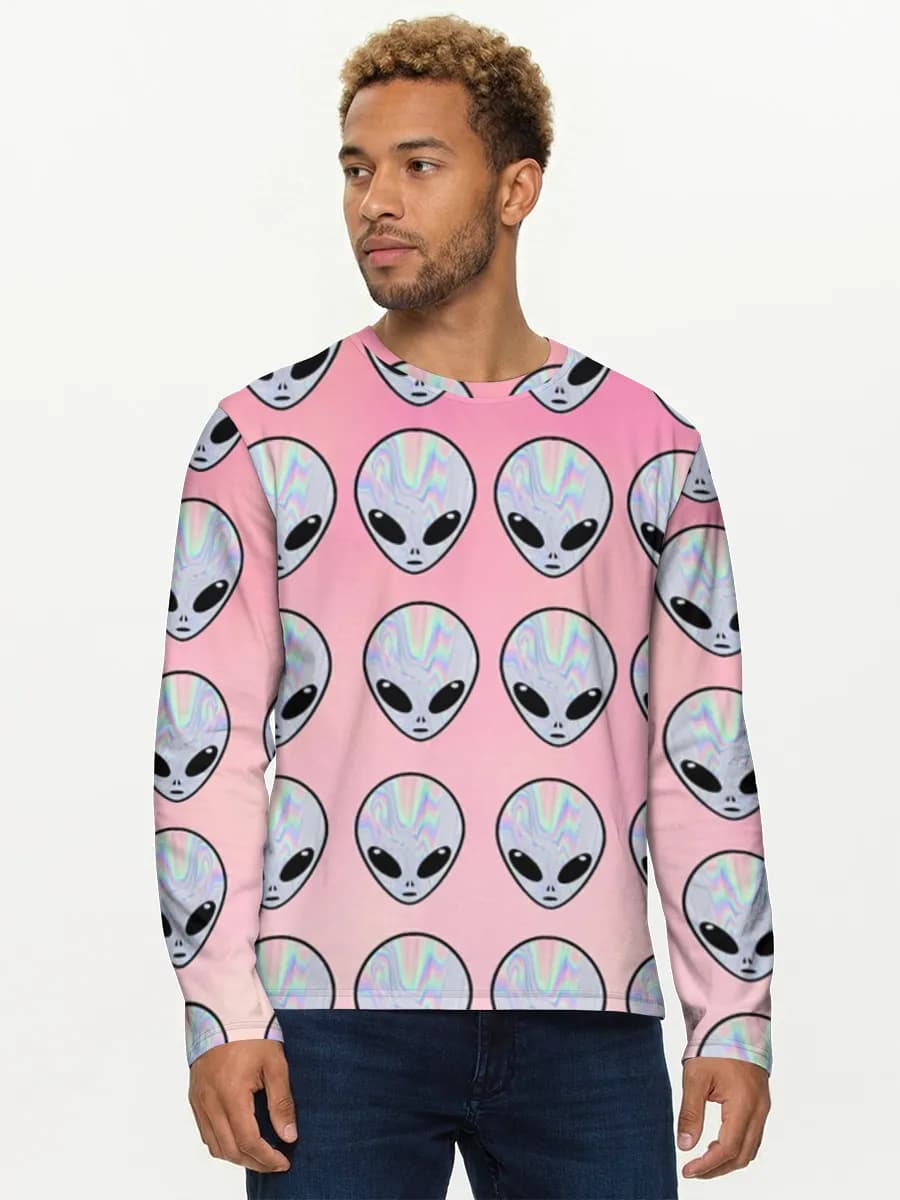 Men's cotton long sleeve shirt