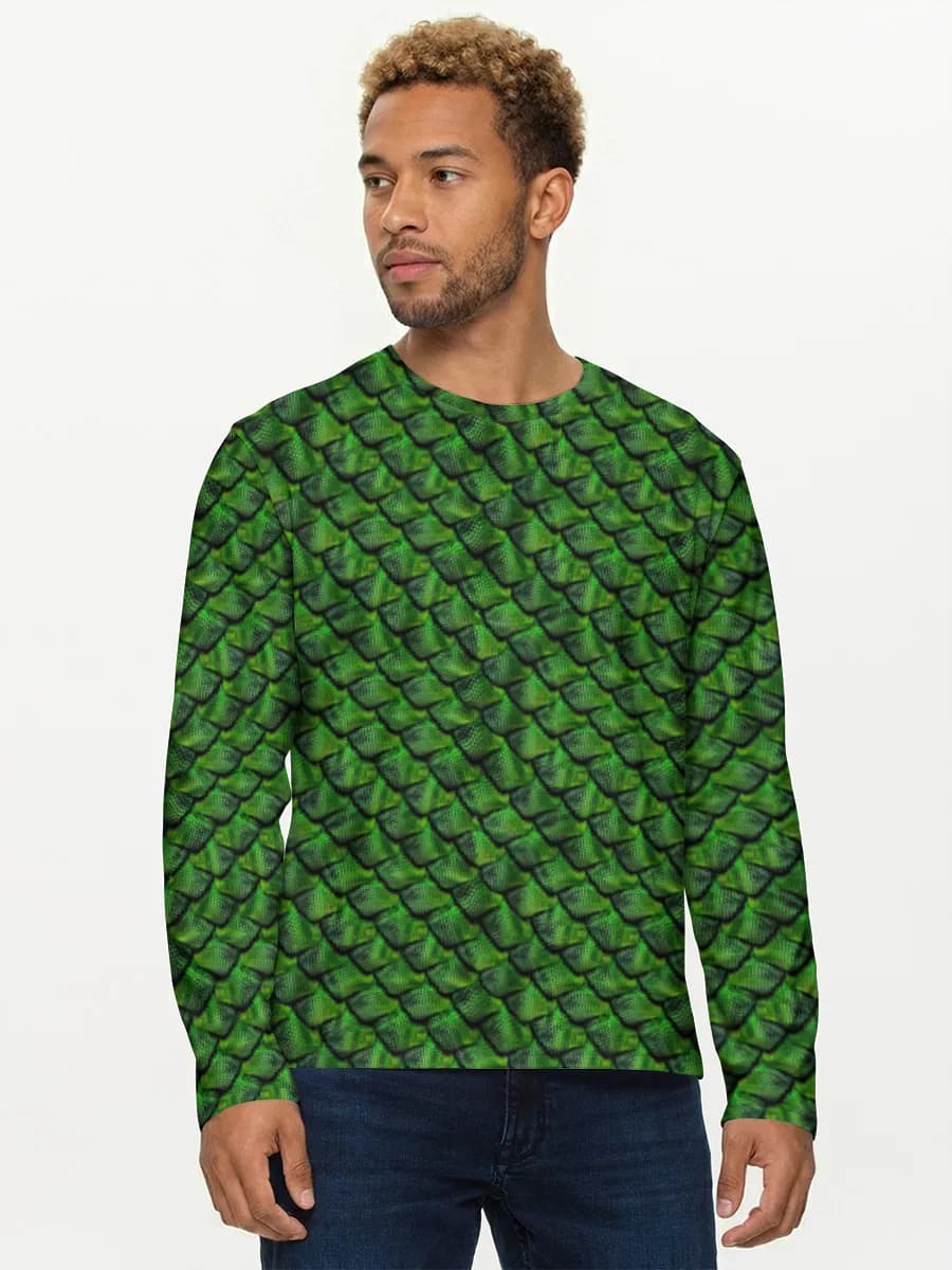 Green Reptile Scales