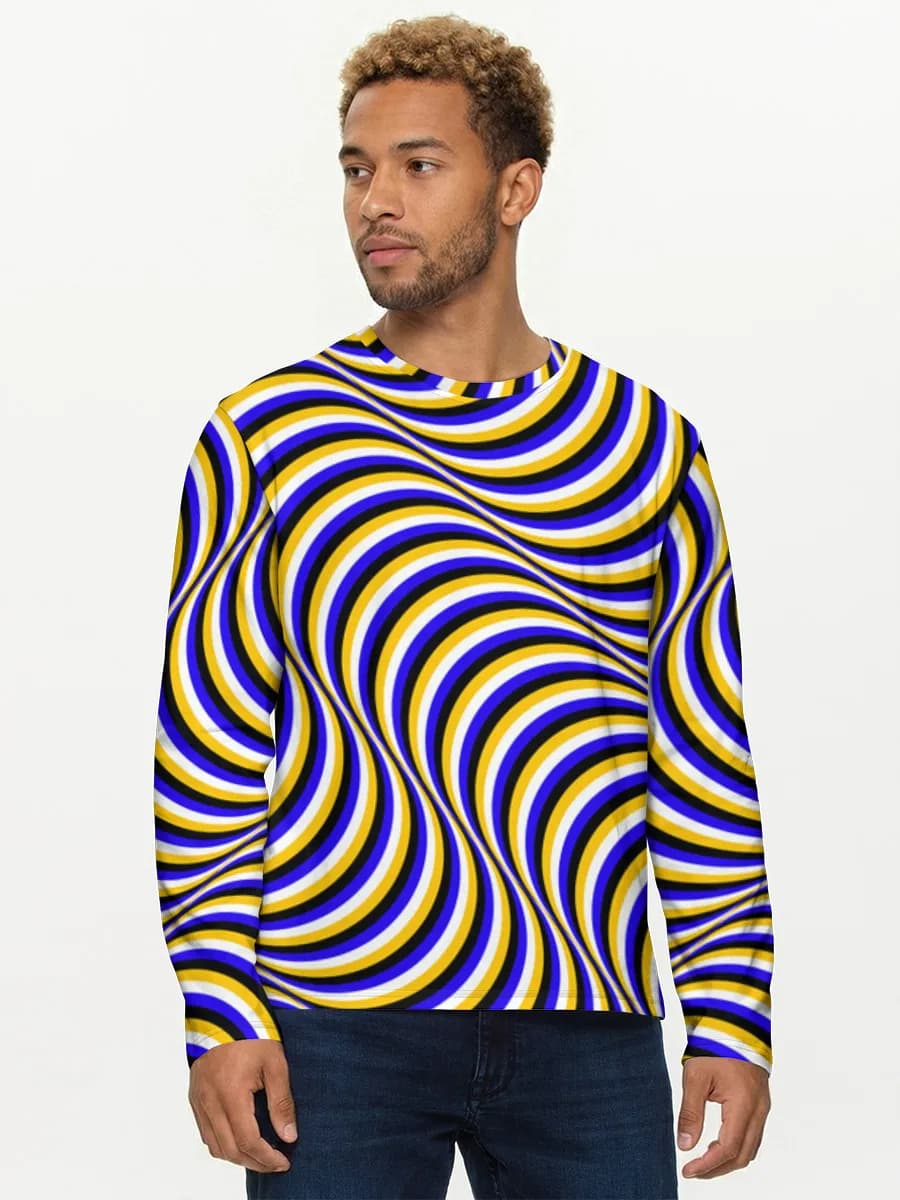 Trippy Wavy Op Art