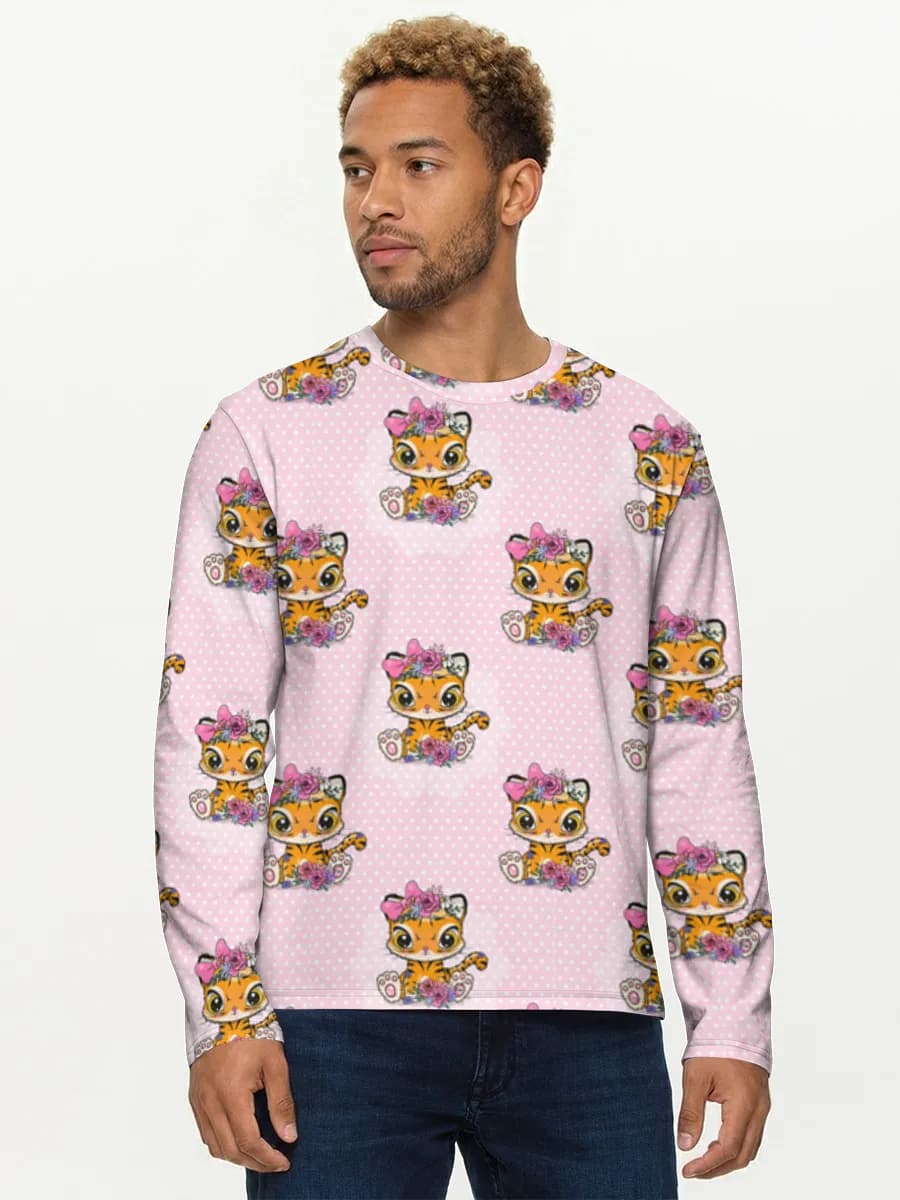 Men's cotton long sleeve shirt