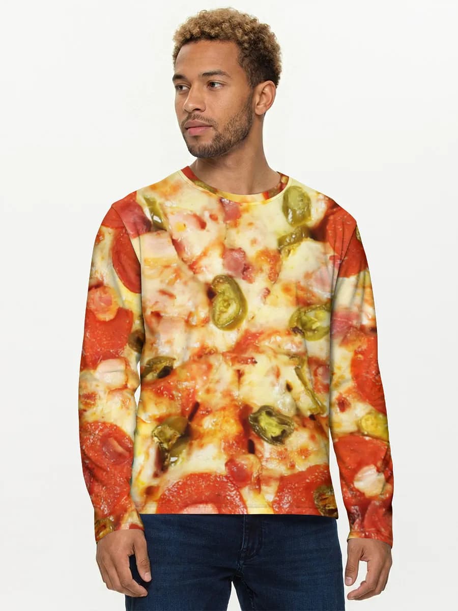 Men's cotton long sleeve shirt