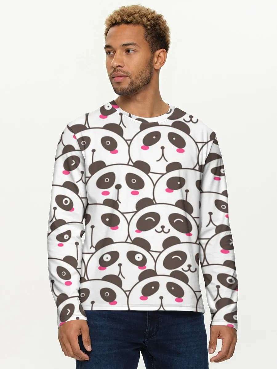 Men's cotton long sleeve shirt