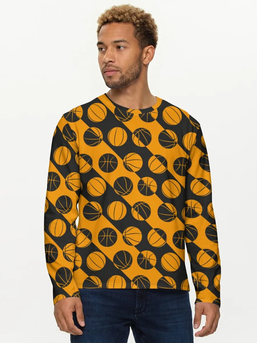 Men's cotton long sleeve shirt