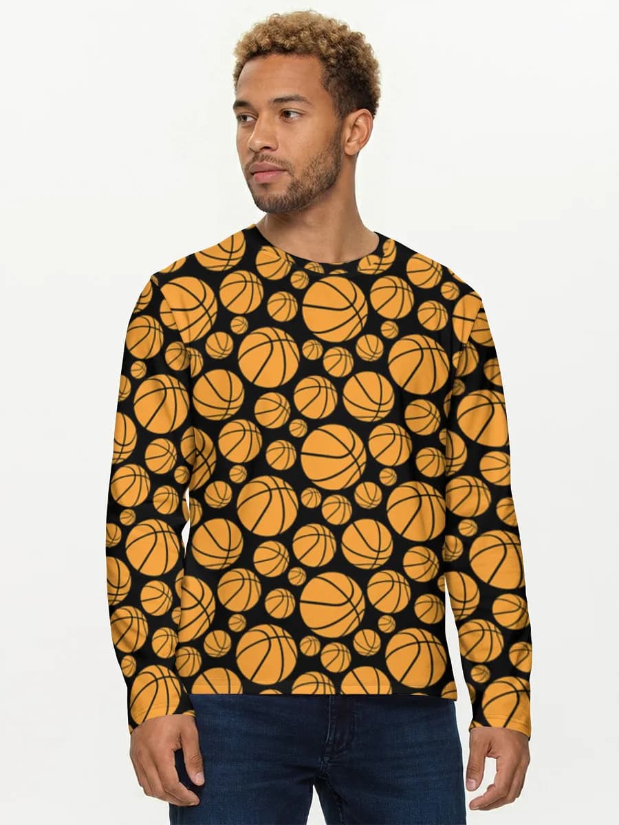 Men's cotton long sleeve shirt