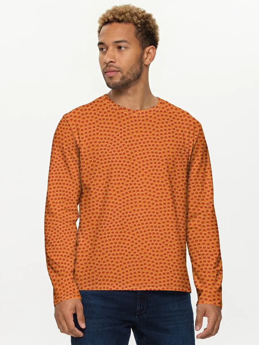 Men's cotton long sleeve shirt