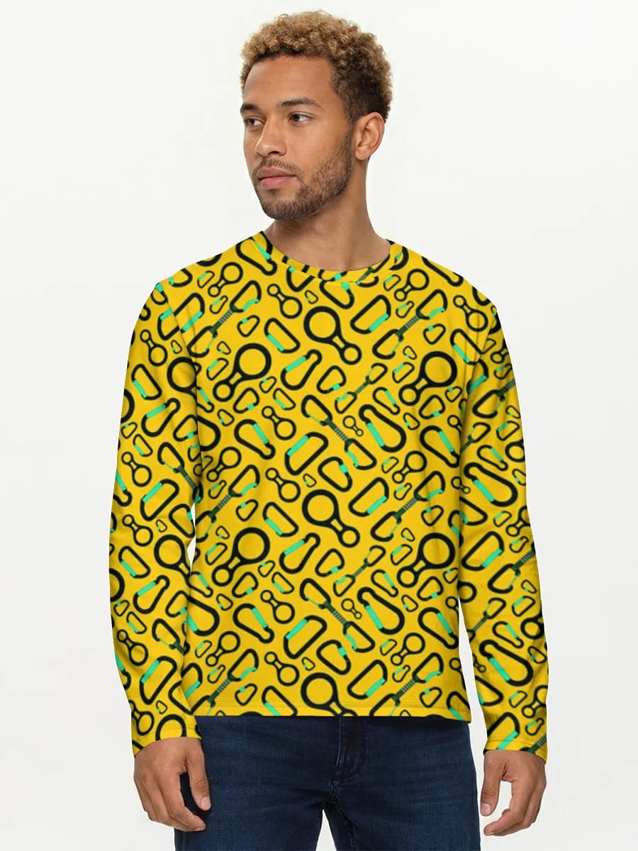 Men's cotton long sleeve shirt