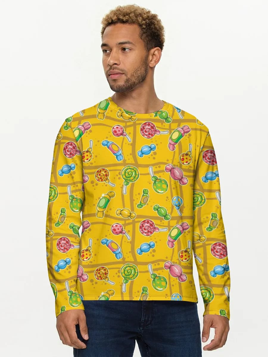 Men's cotton long sleeve shirt