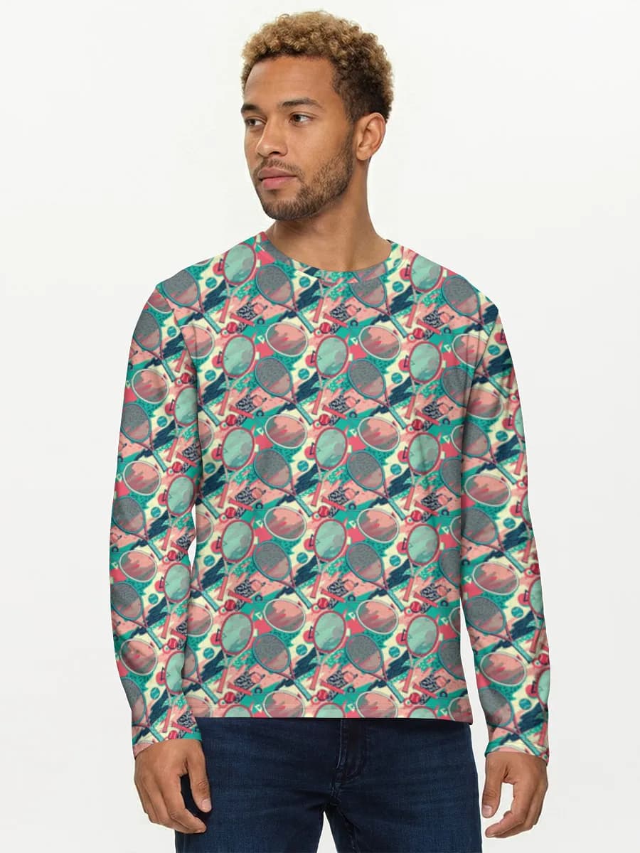 Men's cotton long sleeve shirt