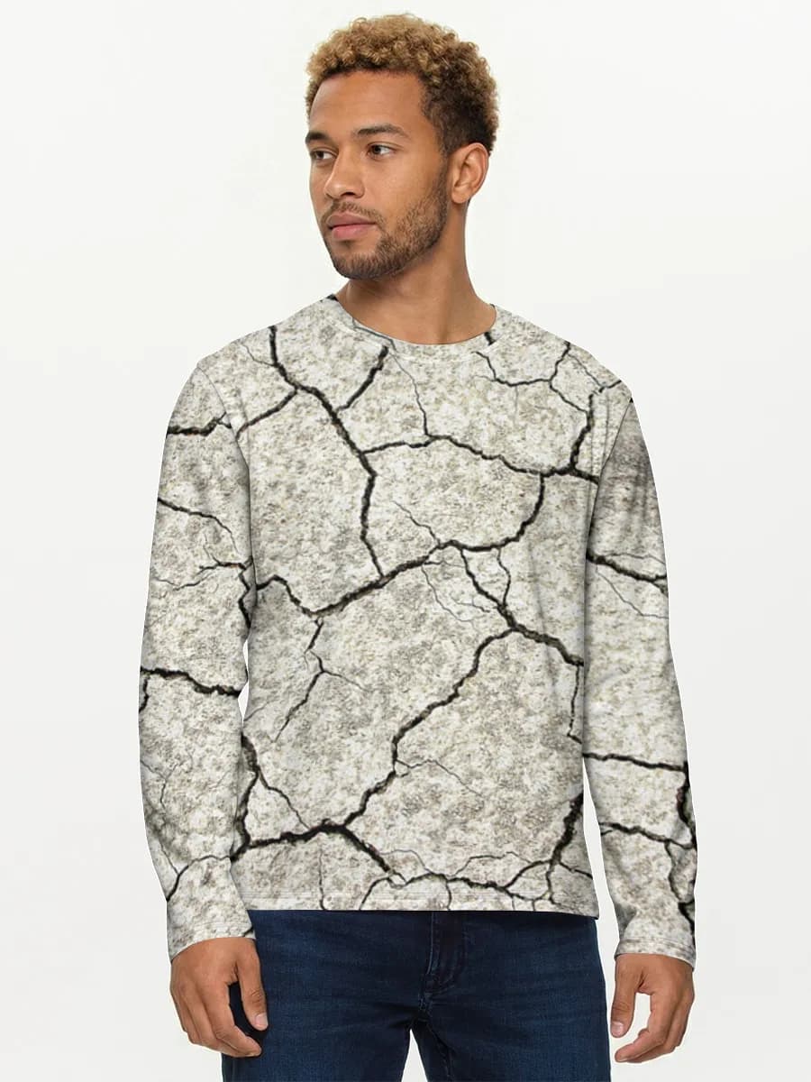 Men's cotton long sleeve shirt