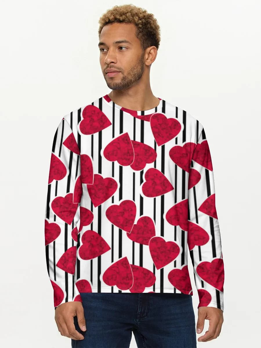 Men's cotton long sleeve shirt