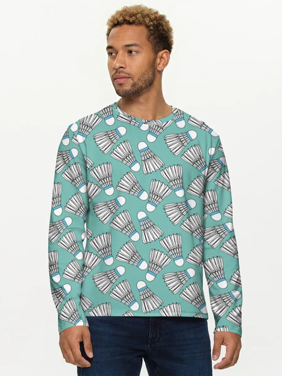 Men's cotton long sleeve shirt