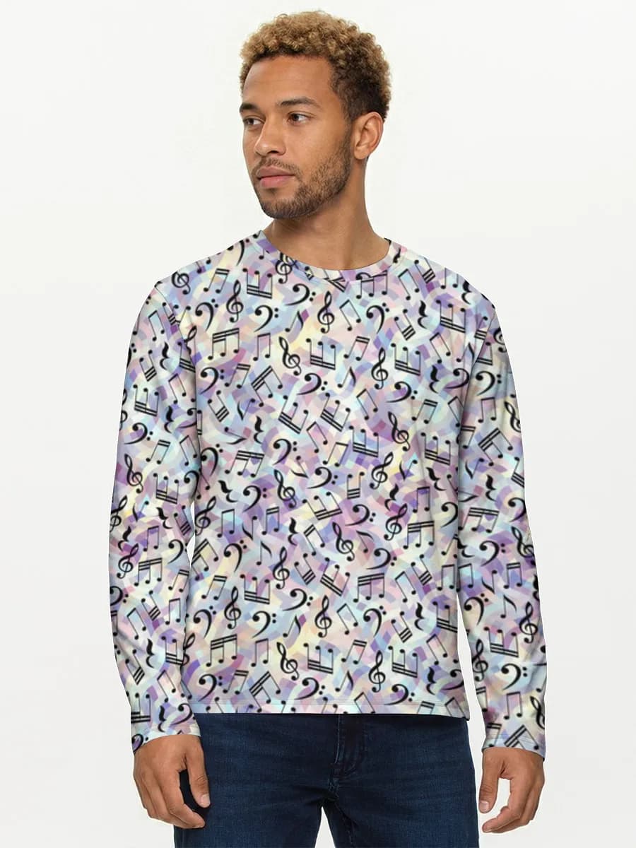 Men's cotton long sleeve shirt