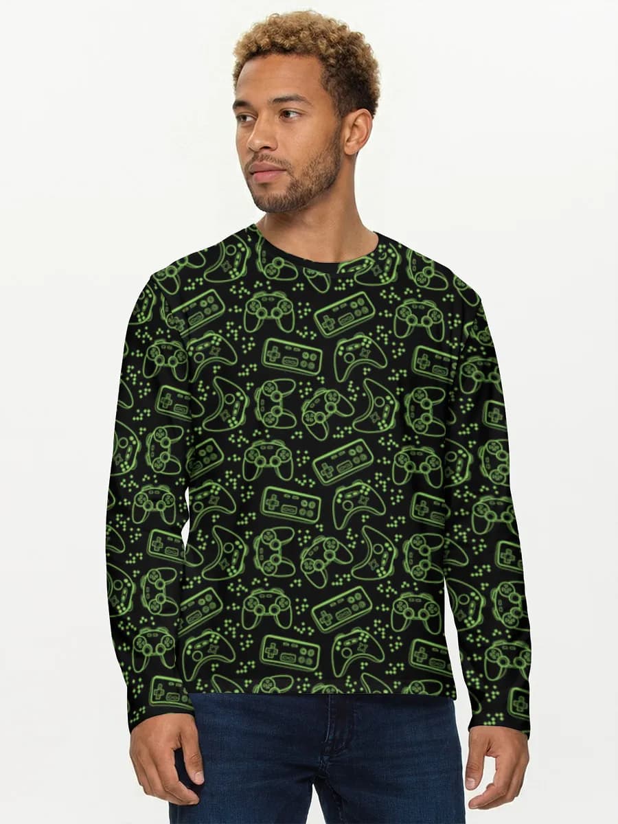 Men's cotton long sleeve shirt