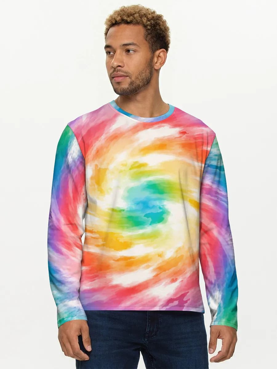 Men's cotton long sleeve shirt