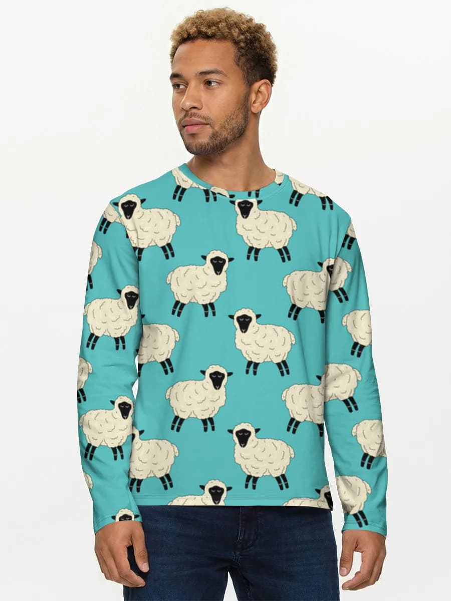 Cute Sheep Illustration