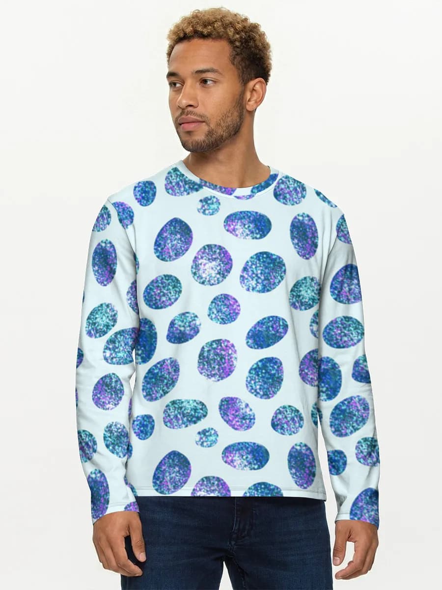 Men's cotton long sleeve shirt