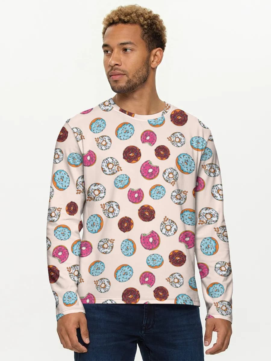 Colorful Donut Sprinkle Print