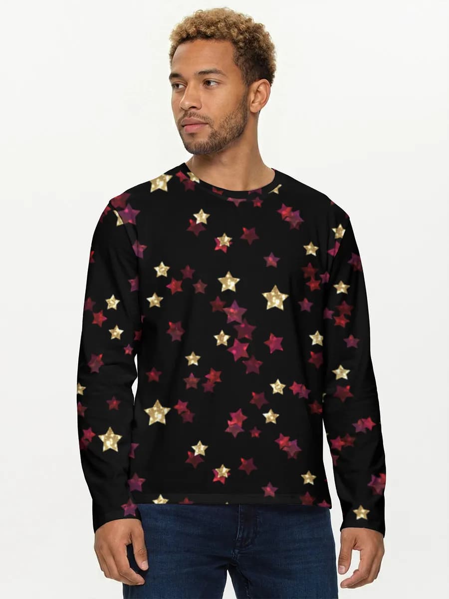 Men's cotton long sleeve shirt