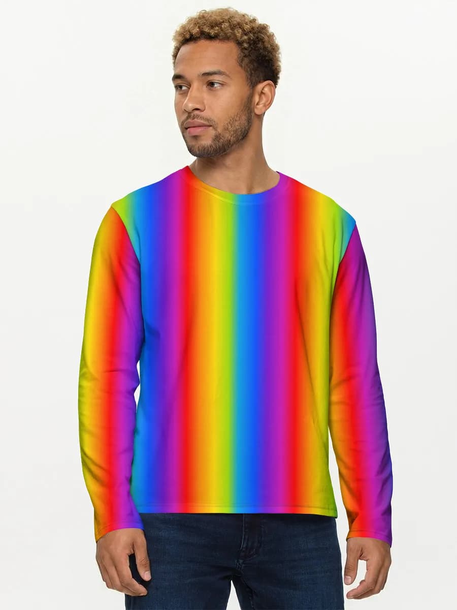 Men's cotton long sleeve shirt