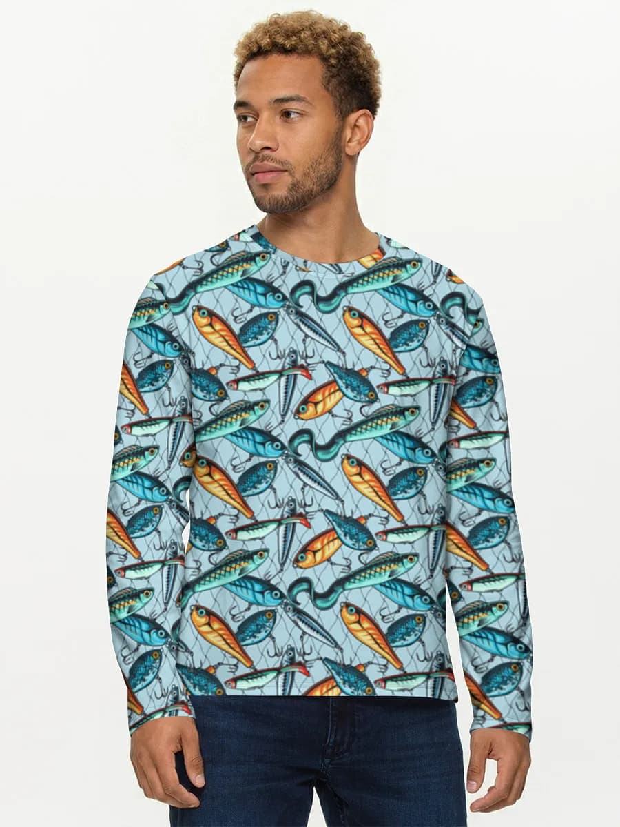 Men's cotton long sleeve shirt