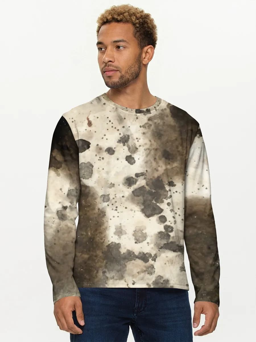 Men's cotton long sleeve shirt