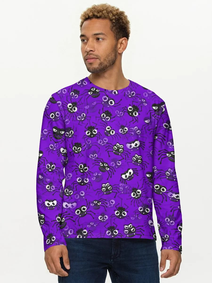 Men's cotton long sleeve shirt