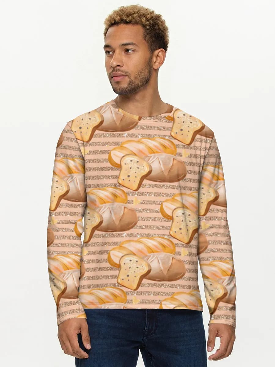 Men's cotton long sleeve shirt