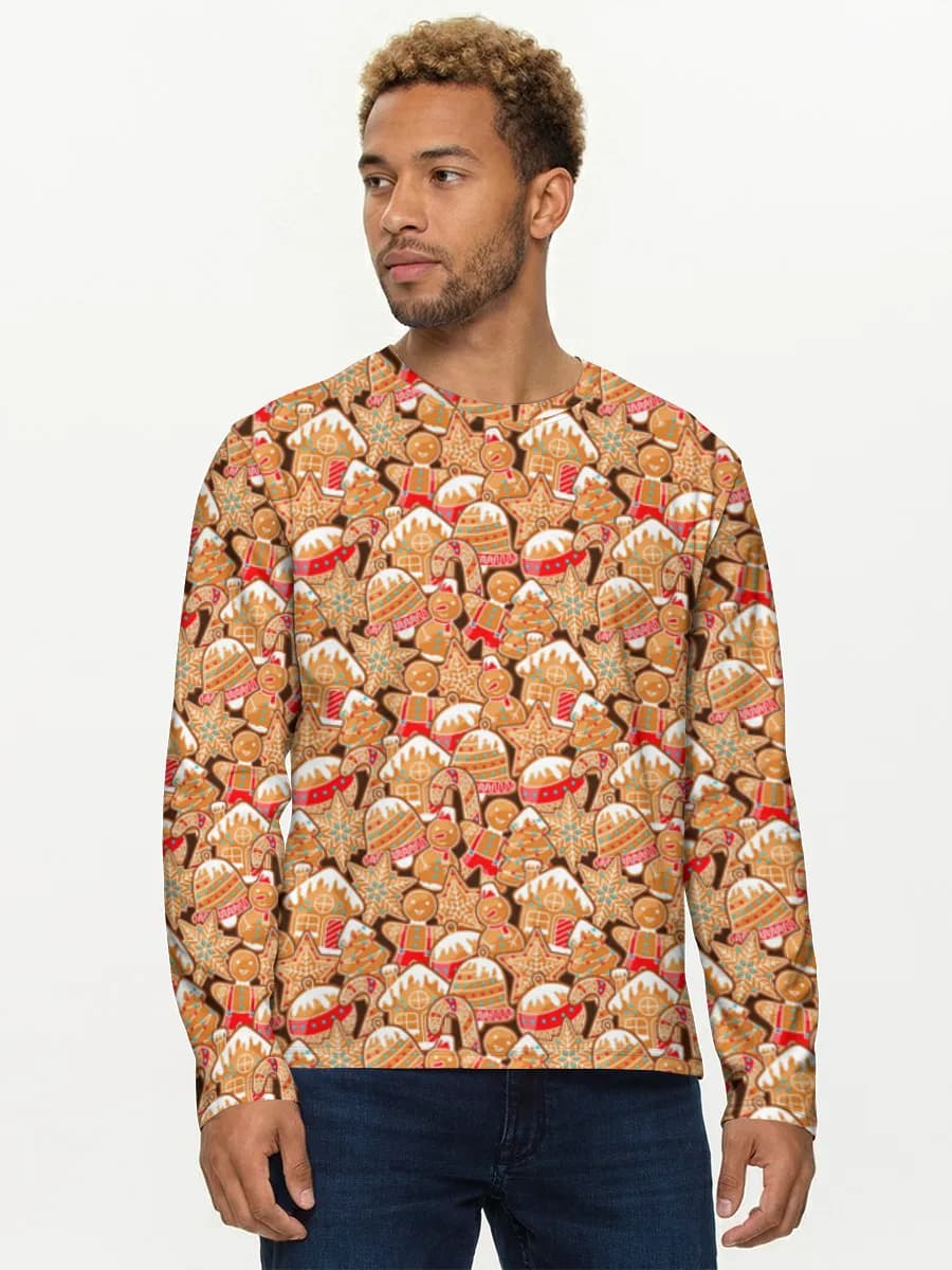 Men's cotton long sleeve shirt