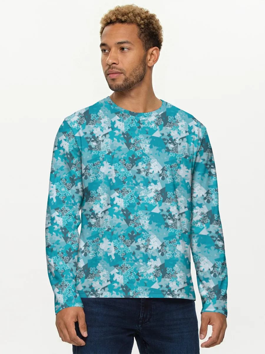 Men's cotton long sleeve shirt