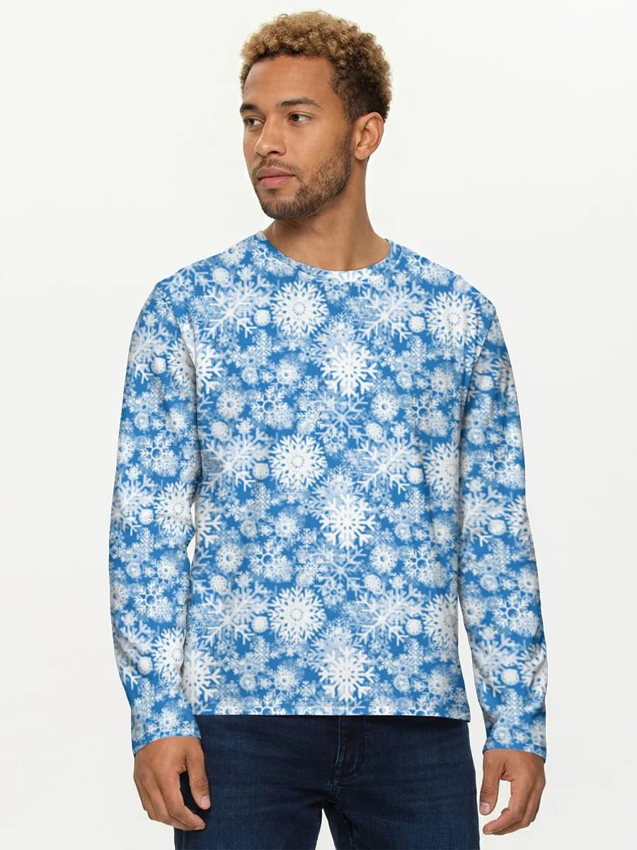 Winter Snowflake Print